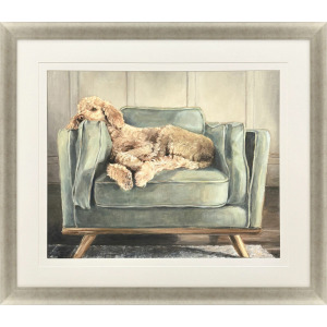 Canine Portrait Framed Art