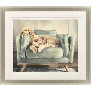 Canine Portrait Framed Art