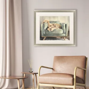 Canine Portrait Framed Art