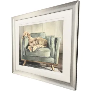 Canine Portrait Framed Art