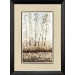 Woodland Shimmer Light I Framed Art