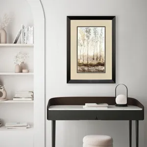 Woodland Shimmer Light II Framed Art