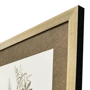 Neutral Botanical I S/2 Framed Art
