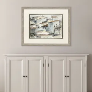 Mountainside Village I Framed Art