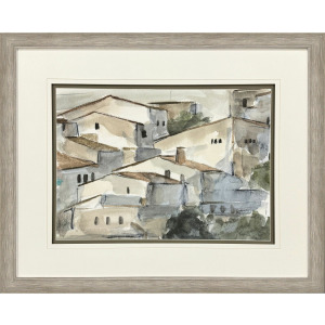 Mountainside Village II Framed Art