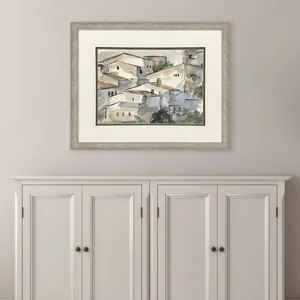 Mountainside Village II Framed Art