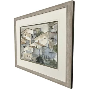 Mountainside Village II Framed Art