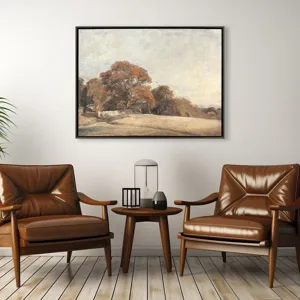 An Autumnal Landscape Canvas