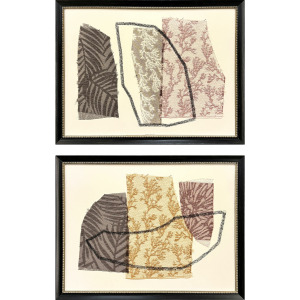 Bold Blends II S/2 Framed Art