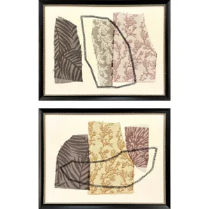 Bold Blends II S/2 Framed Art
