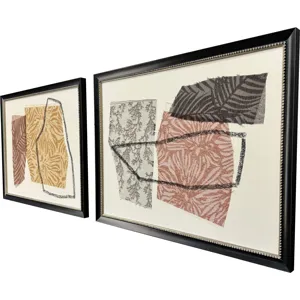 Bold Blends III S/2 Framed Art