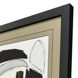 Graphic Shape Shift I Framed Art