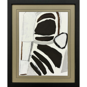 Graphic Shape Shift II Framed Art