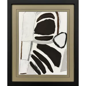 Graphic Shape Shift II Framed Art