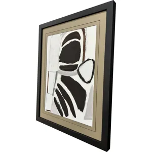Graphic Shape Shift II Framed Art