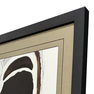 Graphic Shape Shift II Framed Art