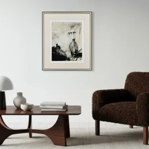 Quiet Ferocity II Framed Art