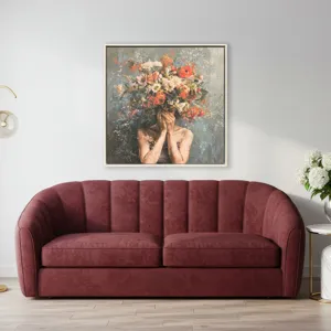 Flower Face Canvas