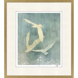 Dancing in the Break II Framed Art