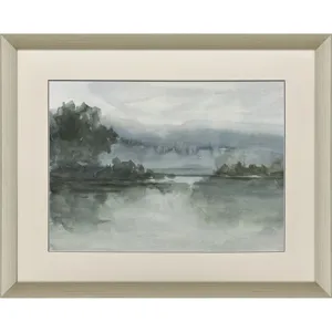 Lake at Twilight I Framed Art