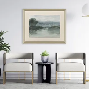 Lake at Twilight I Framed Art