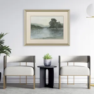 Lake at Twilight II Framed Art