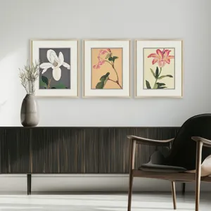 Enchanted Blooms II S/3 Framed Art