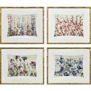 Floral Haven S/4 Framed Art