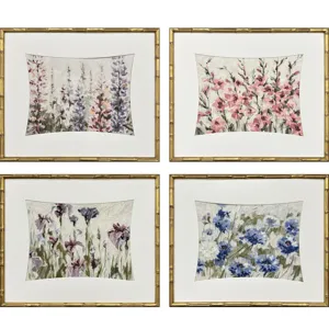 Floral Haven S/4 Framed Art