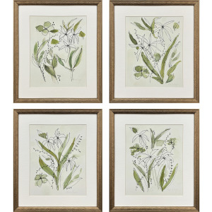Bliss S/4 Framed Art
