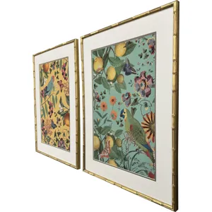 Floral Fruit Garden S/2 Framed Art