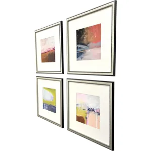 Composition in Copper S/4 Framed Art