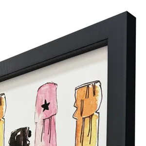 Bubbly S/2 Framed Art