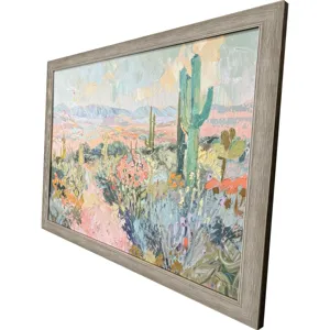 Pastel Desert Framed Art