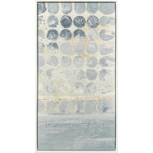 Blue Dots II Canvas