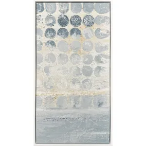 Blue Dots II Canvas