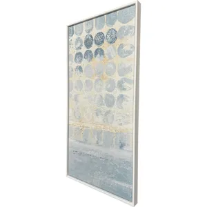 Blue Dots II Canvas