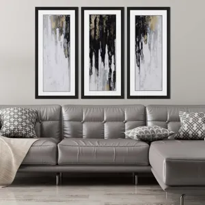Neutral Space II S/3 Framed Art
