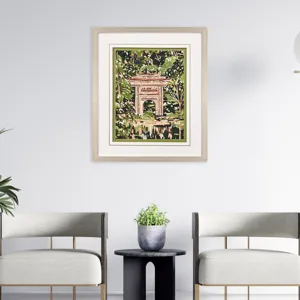 Veiled Sanctuary I Framed Art