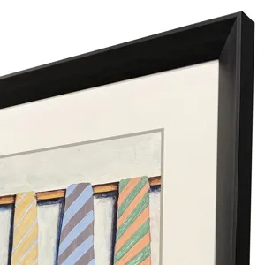 Hanging Ties I Framed Art