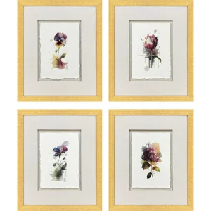 Fleurs S/4 Framed Art