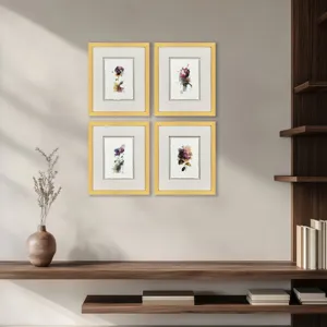 Fleurs S/4 Framed Art