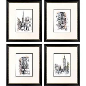 European Journal S/4 Framed Art
