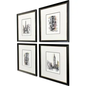 European Journal S/4 Framed Art