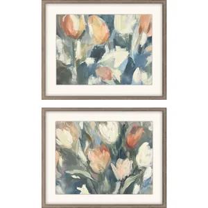 Tender Tulips S/2 Framed Art