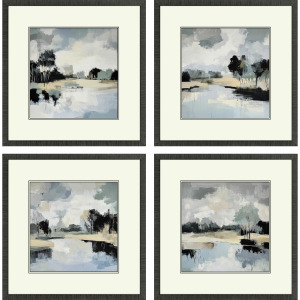Dappled Stillness S/4 Framed Art