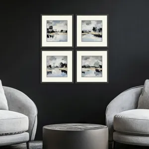 Dappled Stillness S/4 Framed Art
