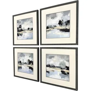 Dappled Stillness S/4 Framed Art