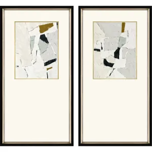 Zen Interactions II S/2 Framed Art