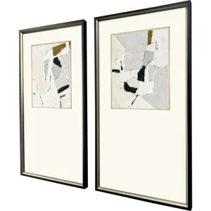 Zen Interactions II S/2 Framed Art
